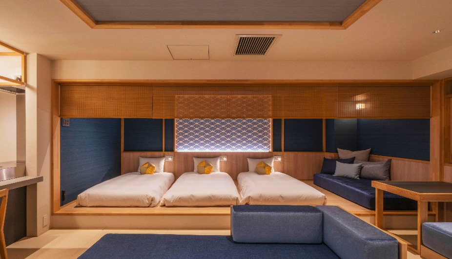 宿泊施設の店舗デザイン事例